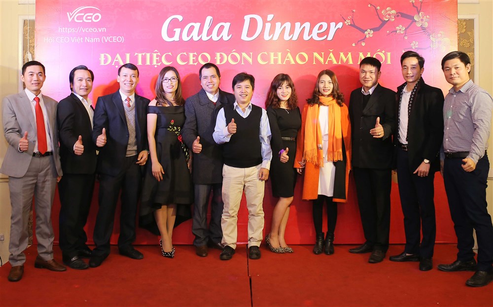 Thư cảm ơn các CEO đã tới tham dự GALA DINNER ngày 14/01/2018