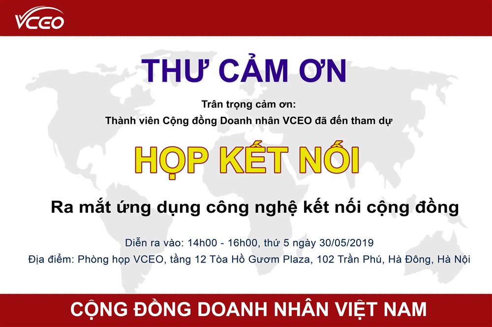 VCEO - Liệu có giới hạn nào cho sự gắn kết?