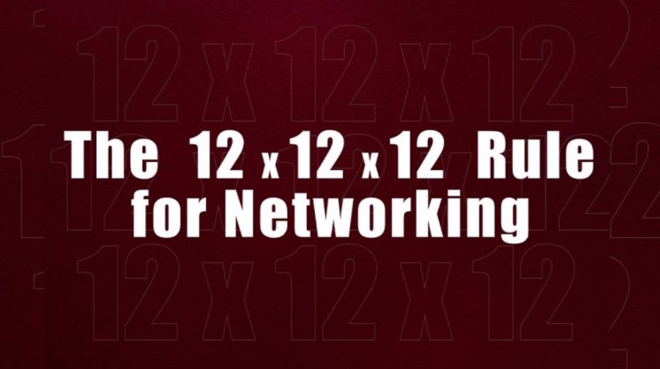 Quy tắc 12 X 12 X 12 trong kinh doanh mà các thành viên VCEO nên ứng dụng