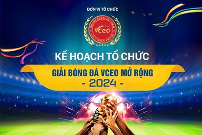 Kế hoạch tổ chức giải bóng đá VCEO mở rộng năm 2024