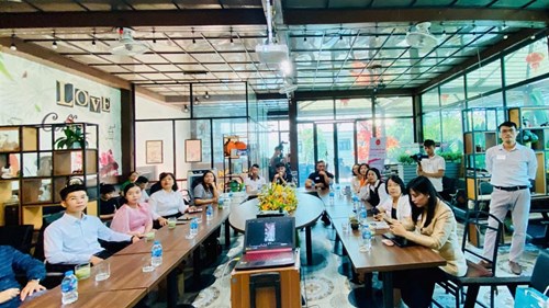 VCEO Coffee talk lần đầu tiên diễn ra tại Hà Nam với chủ đề: Xây dựng nhân hiệu để bước vào thời kì hội nhập