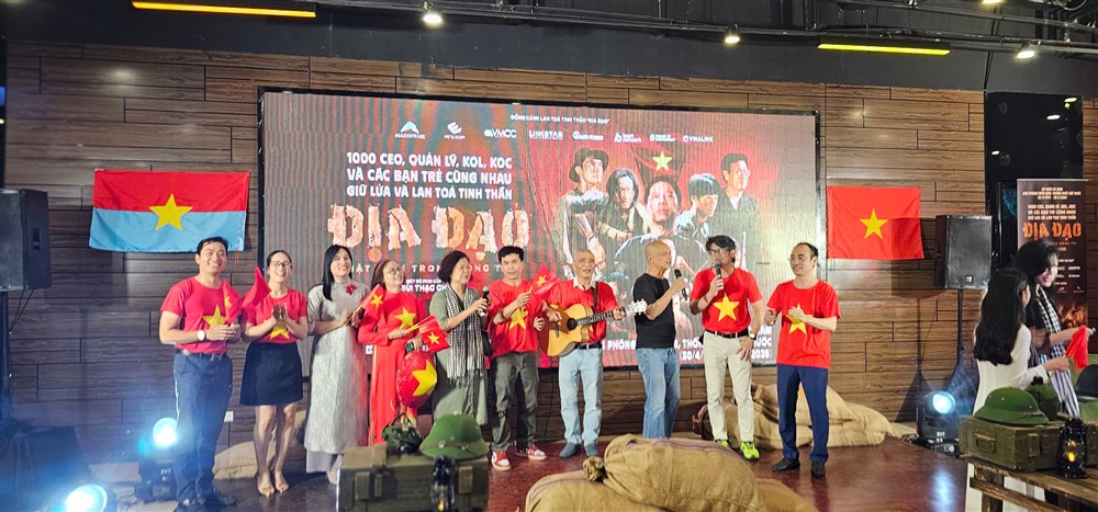 Doanh nhân VCEO hòa mình cùng “Địa Đạo Version 2” – Bản tráng ca bất khuất của dân tộc!