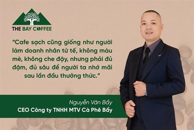 Từ chiếc xe đạp cũ đến giấc mơ cà phê sạch mang tên "BẢY"