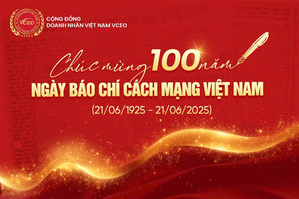 VCEO Chúc mừng 100 năm Ngày Báo chí Cách mạng Việt Nam