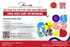 VCEO Coffee talk 55: Ứng dụng các giải pháp công nghệ của VCEO để tăng hiệu suất Networking