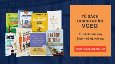 Tủ sách Doanh nhân VCEO: Từ một viên gạch nhỏ cũng đủ để xây một ước mơ lớn