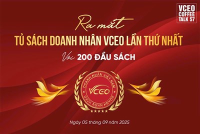 VCEO ra mắt "Tủ sách doanh nhân" nhằm lan tỏa tinh thần học tập suốt đời 
