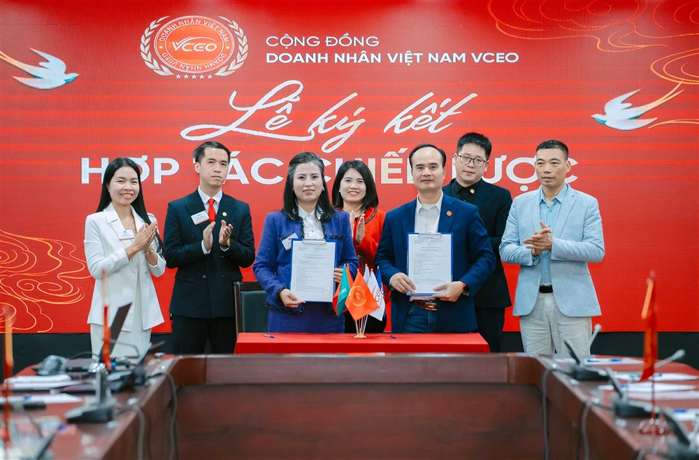 VCEO ký kết hợp tác chiến lược với Trường Doanh nhân TOPCEO nhằm hỗ trợ phát triển cộng đồng doanh nhân Việt Nam