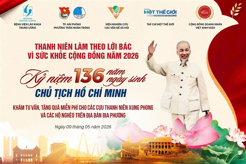 VCEO phát động hành trình tri ân – 100 phần quà cho cựu TNXP nhân kỷ niệm ngày sinh Bác Hồ