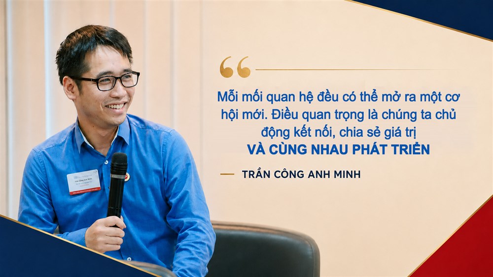 Doanh nhân Trần Công Anh Minh: Kết nối giá trị để mở lối cơ hội toàn cầu 