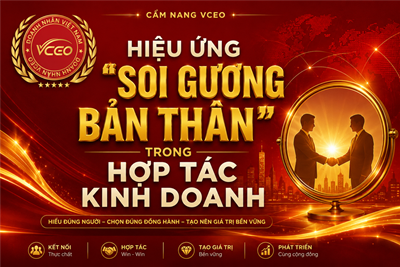 Hiệu ứng "Soi gương bản thân" trong hợp tác kinh doanh