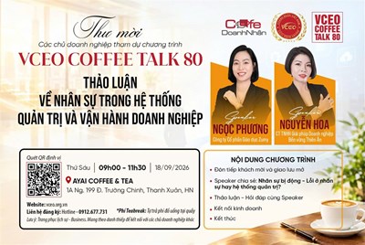 VCEO Coffee Talk 80: Nhân sự bị động – Lỗi ở nhân sự hay hệ thống quản trị?