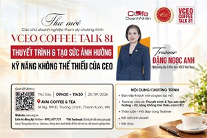 VCEO Coffee Talk 81: Thuyết trình & Tạo sức ảnh hưởng kỹ năng không thể thiếu của CEO